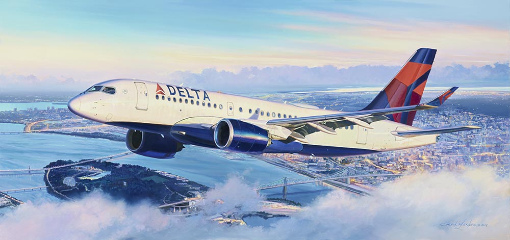 Montreal Made Atlanta Bound / Delta Airlines A-320